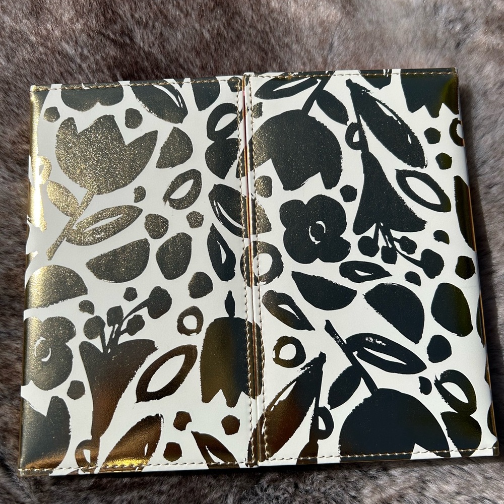 New: Kate Spade Gold Floral Weekly Planner Set